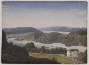 Vue de Schafteløkken vers Bygdøy - Unbekannt Unbekannt